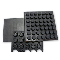 Rubber foot pad series for electronics