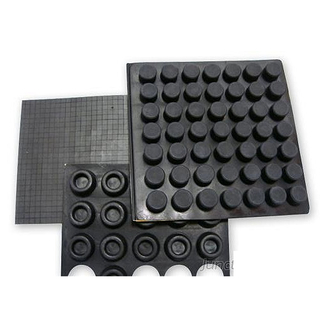 Rubber foot pad series for electronics