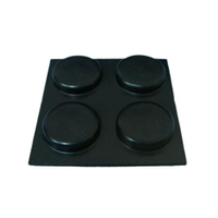 Motor shockproof foot pads
