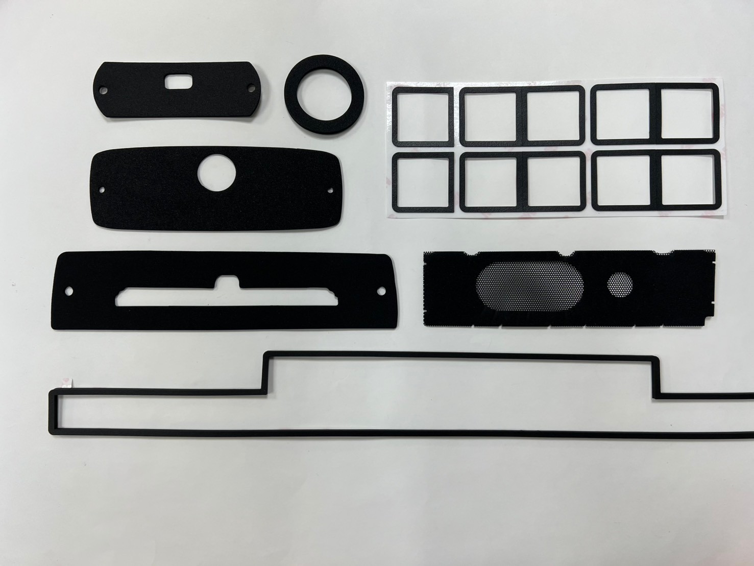 Poron cushioning foam processing