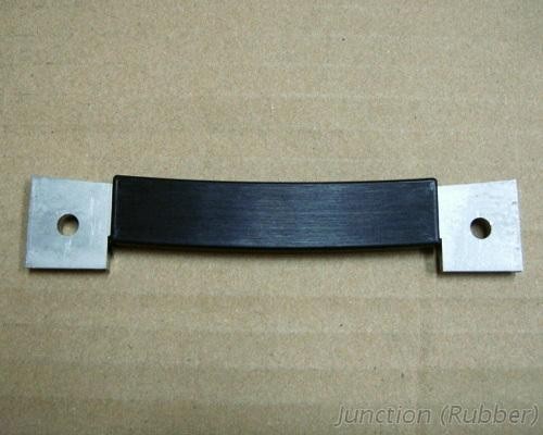 Iron-clamped rubber products